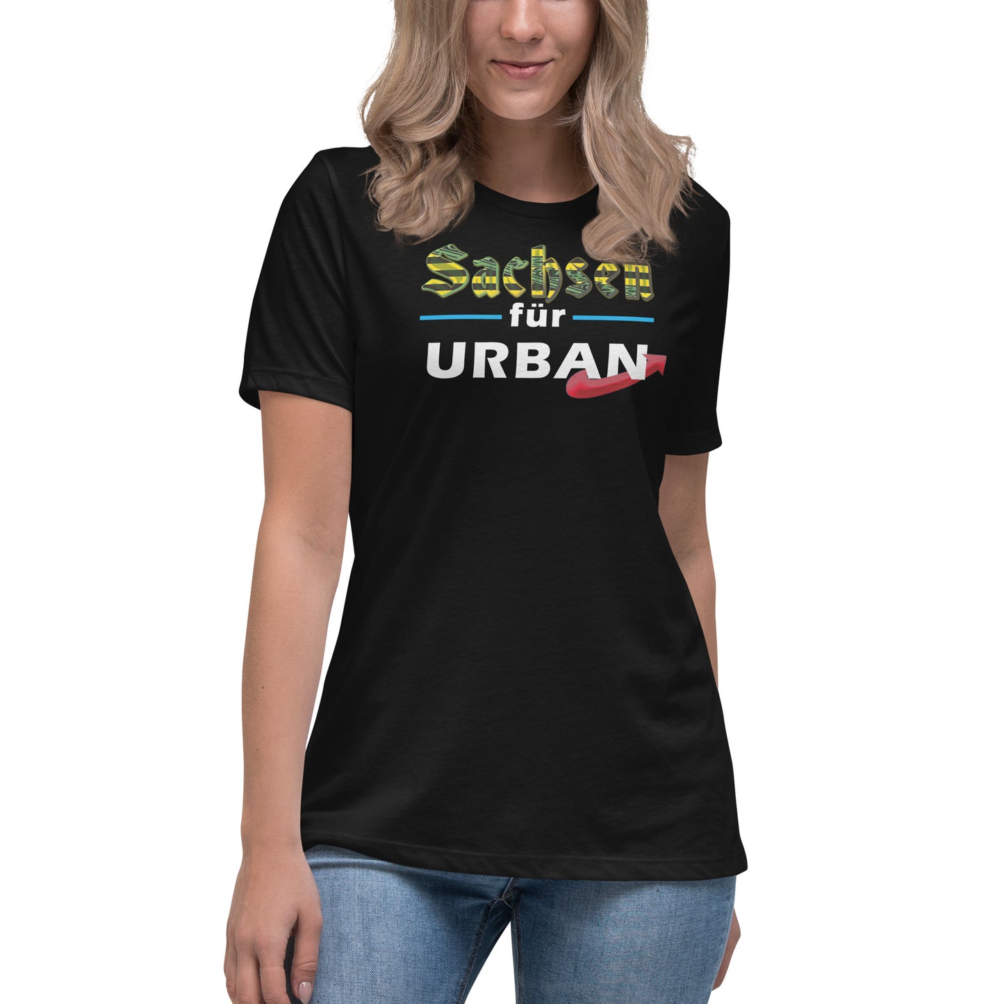 Sachsen für Urban - Damen-T-Shirt