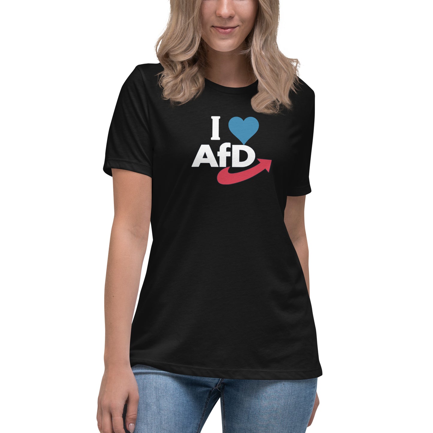 I Love AfD - Damen-T-Shirt