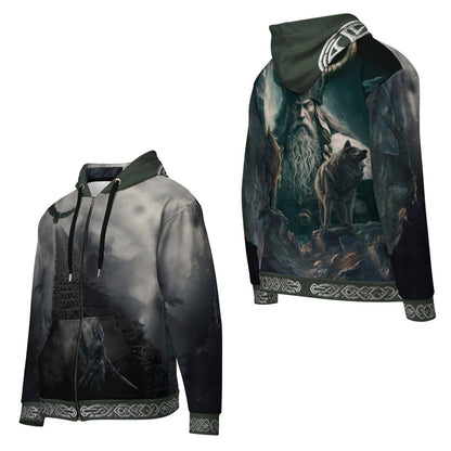 Viking-2 Wolves - Zip-Hoodie