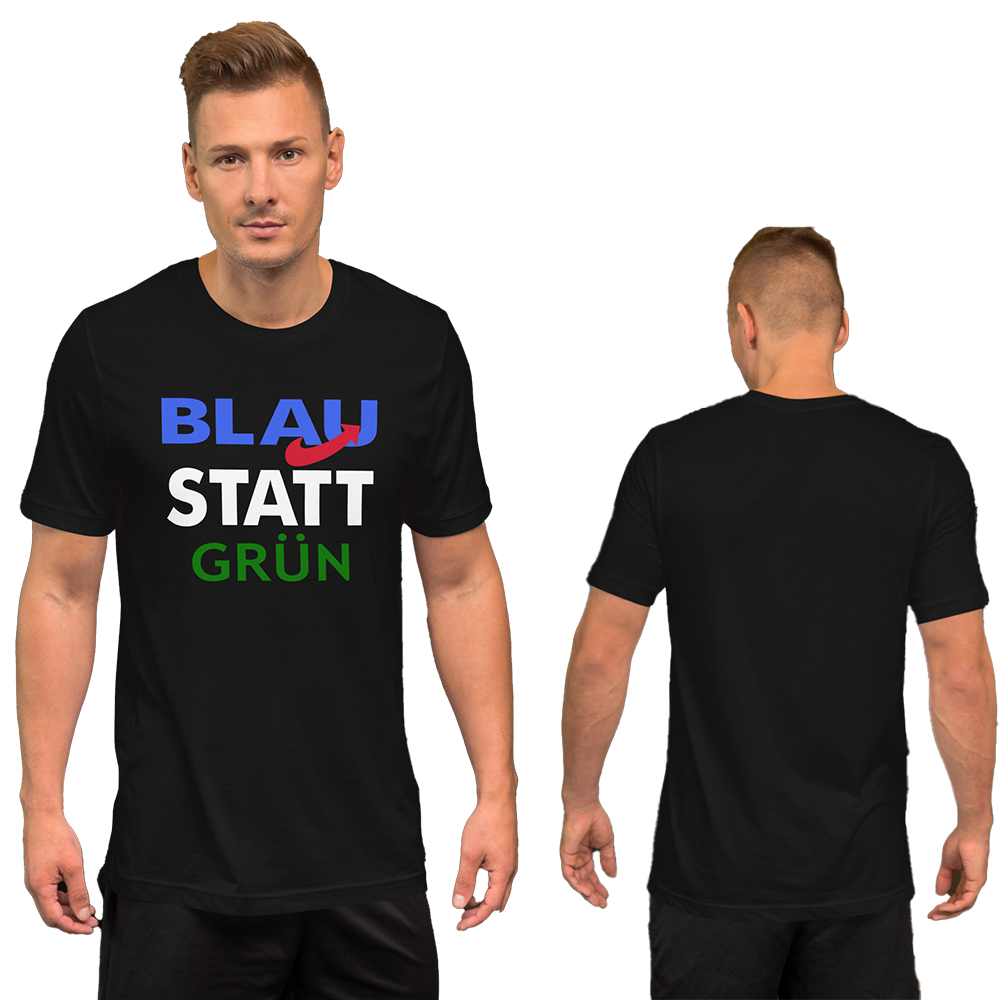 Blau Statt Grün - T-Shirt