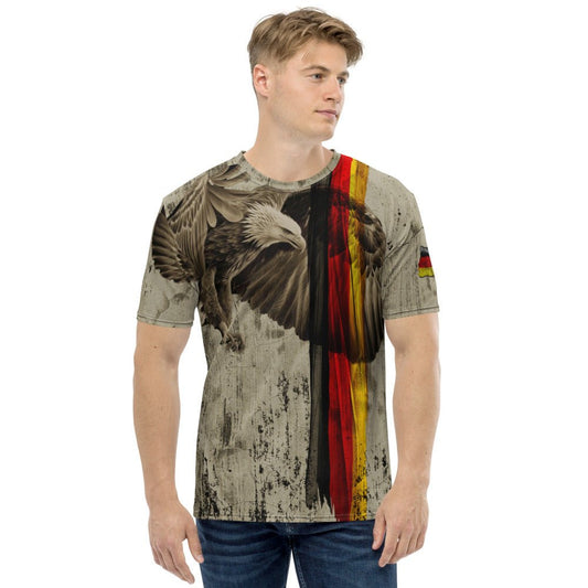 Desert - Look Deutschland - Adler - T - Shirt - Trigárdon