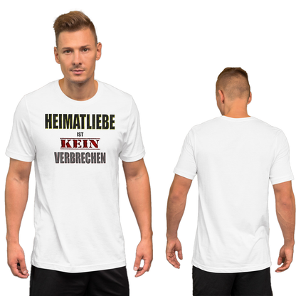 Heimatliebe ist kein Verbrechen Nr. 4 Das Original -T-Shirt