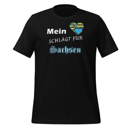 Mein Herz schlägt für Sachsen - T - Shirt - Trigárdon