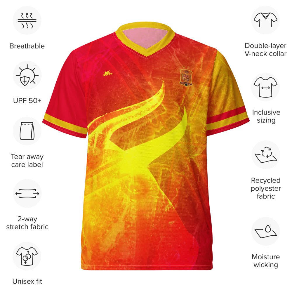 Spanien EM24 - Fan Art - Trikot - Trigárdon