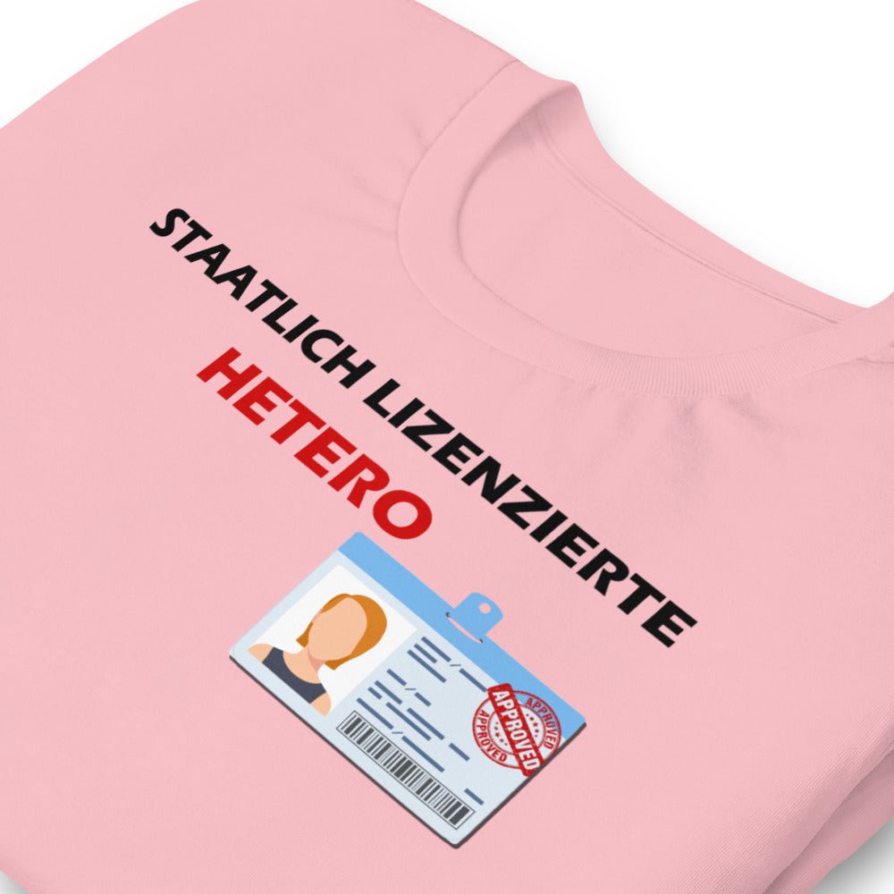 Staatlich Lizenzierte Hetero (Frau) - T - Shirt - Trigárdon