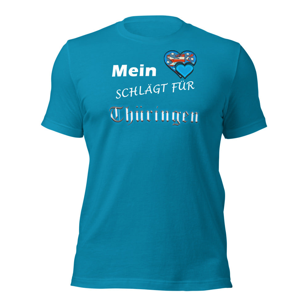 Mein Herz schlägt für Thüringen - T-Shirt