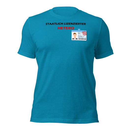 Staatlich Lizenzierter Hetero (Mann) - T-Shirt