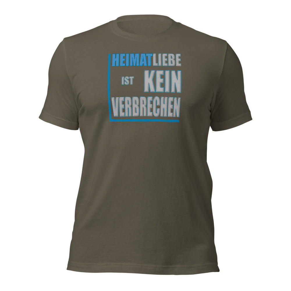 Heimatliebe ist kein Verbrechen Nr.6 Das Original-T-Shirt