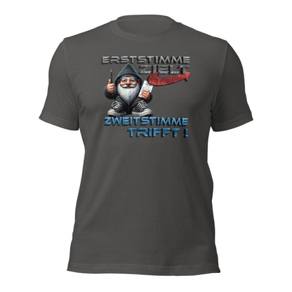 Erststimme zielt, Zweitstimme trifft-T-Shirt