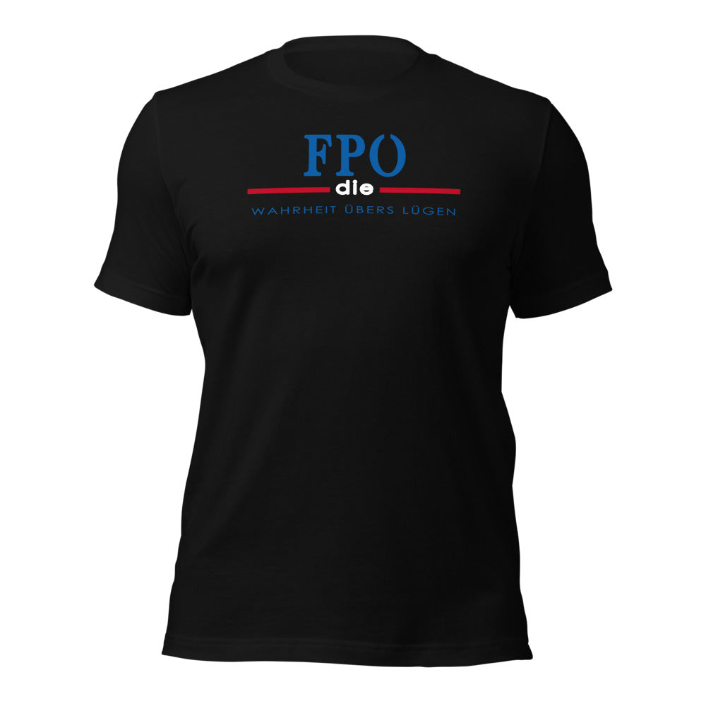 FPÖ Die Wahrheit übers Lügen - Das Original - Unisex-T-Shirt