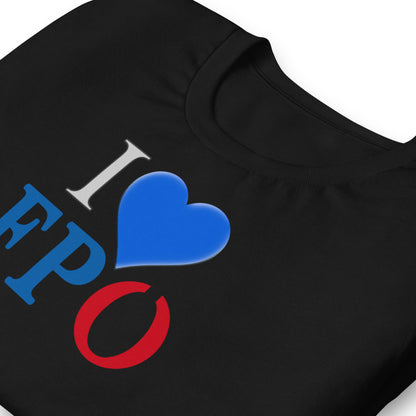 I Love FPÖ - Das Original - Unisex-T-Shirt