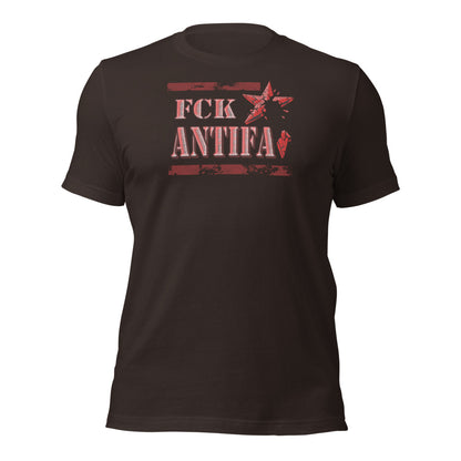 FCK Antifa - Good Night - T-Shirt - Rücken bedruckt