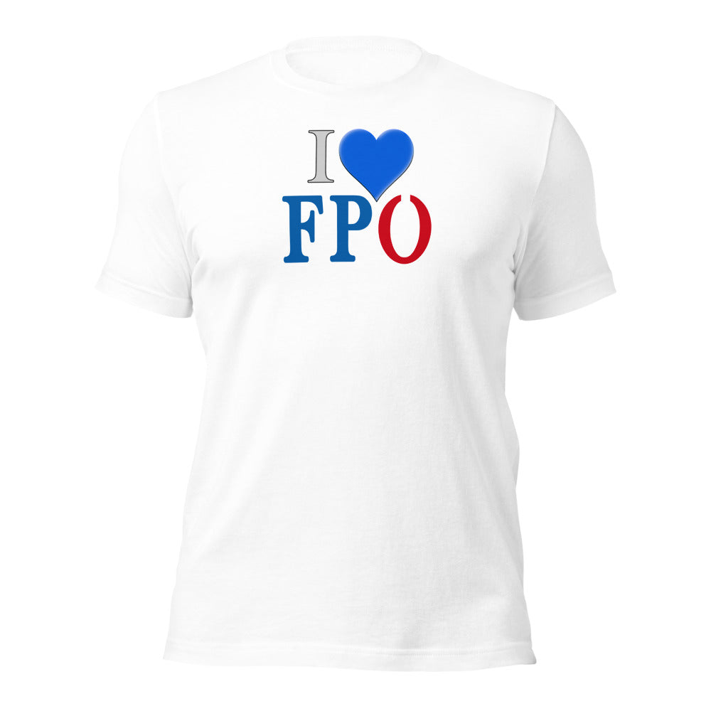 I Love FPÖ - Das Original - Unisex-T-Shirt