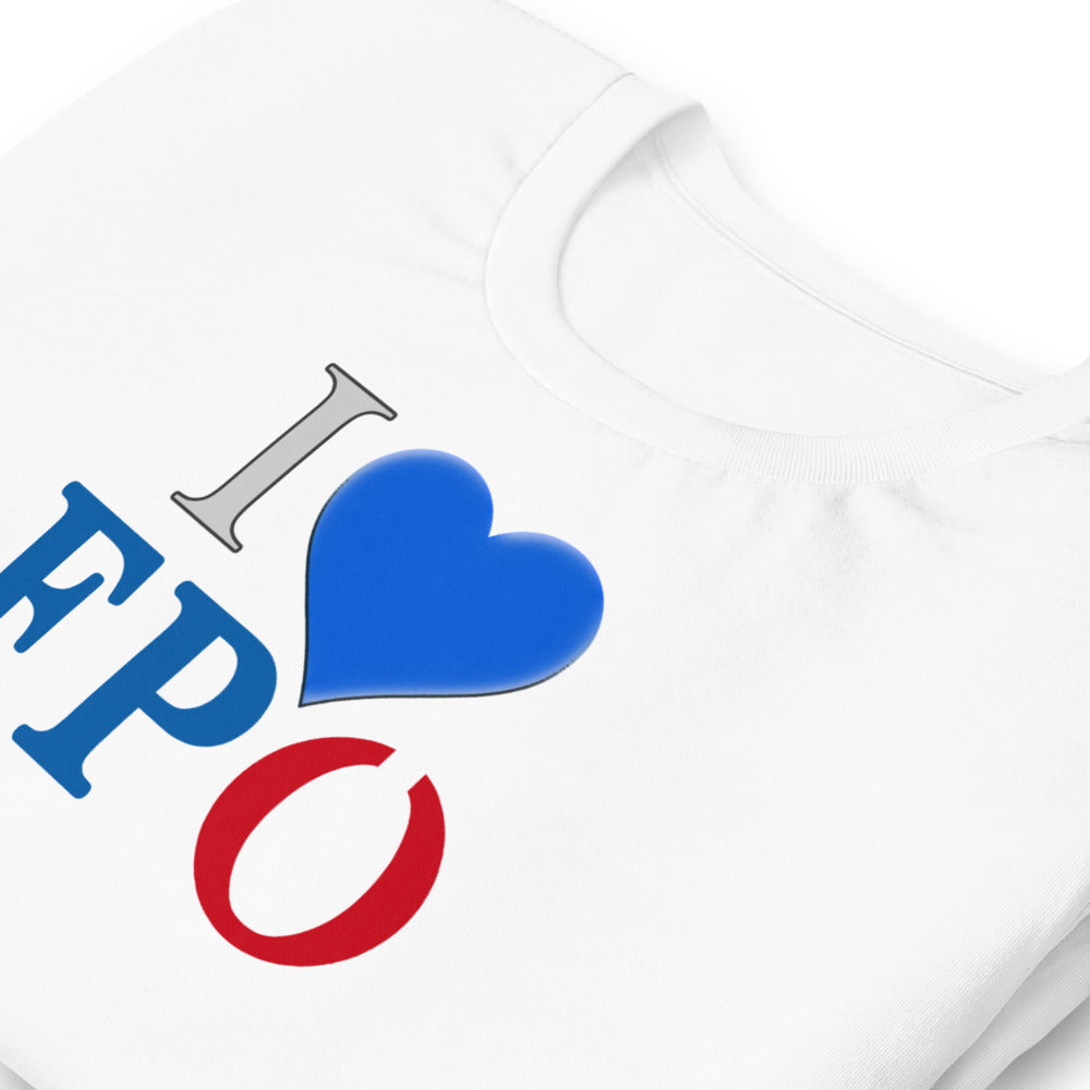 I Love FPÖ - Das Original - Unisex-T-Shirt