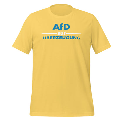 AfD aus Überzeugung - T-Shirt