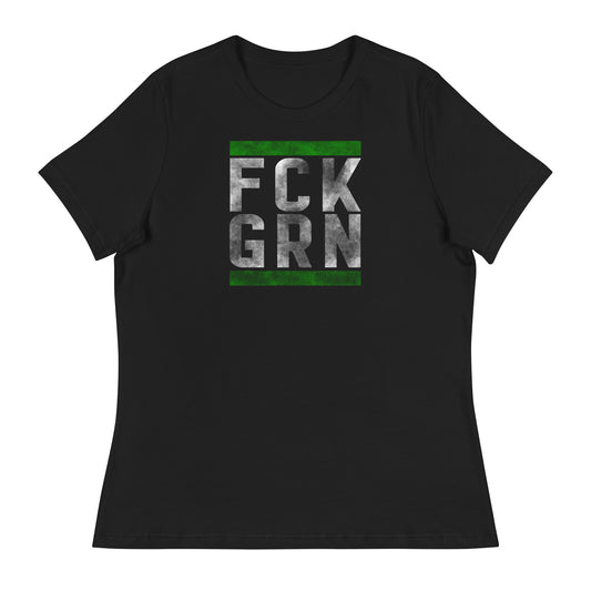 FCK GRN - Damen-T-Shirt