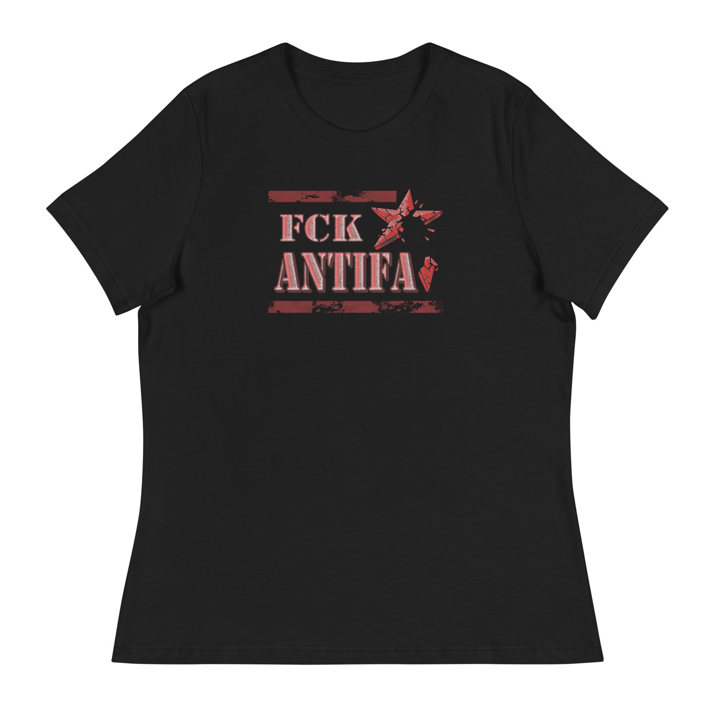 FCK Antifa - Damen-T-Shirt