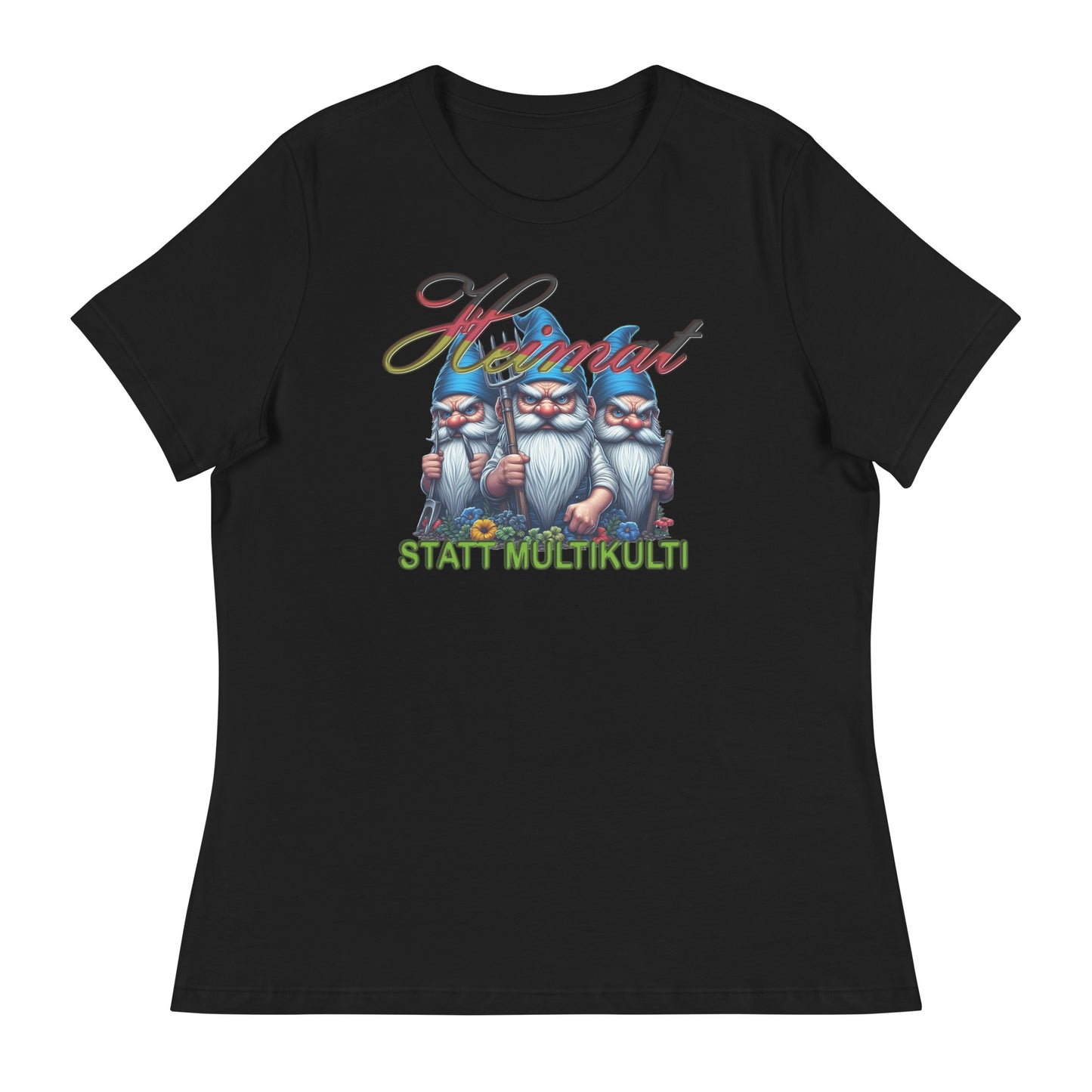 Heimat statt Multikulti - Damen-T-Shirt