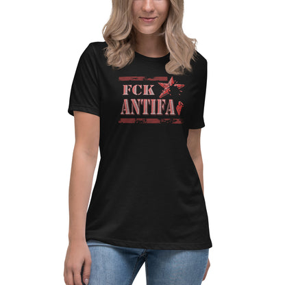 FCK Antifa - Damen-T-Shirt