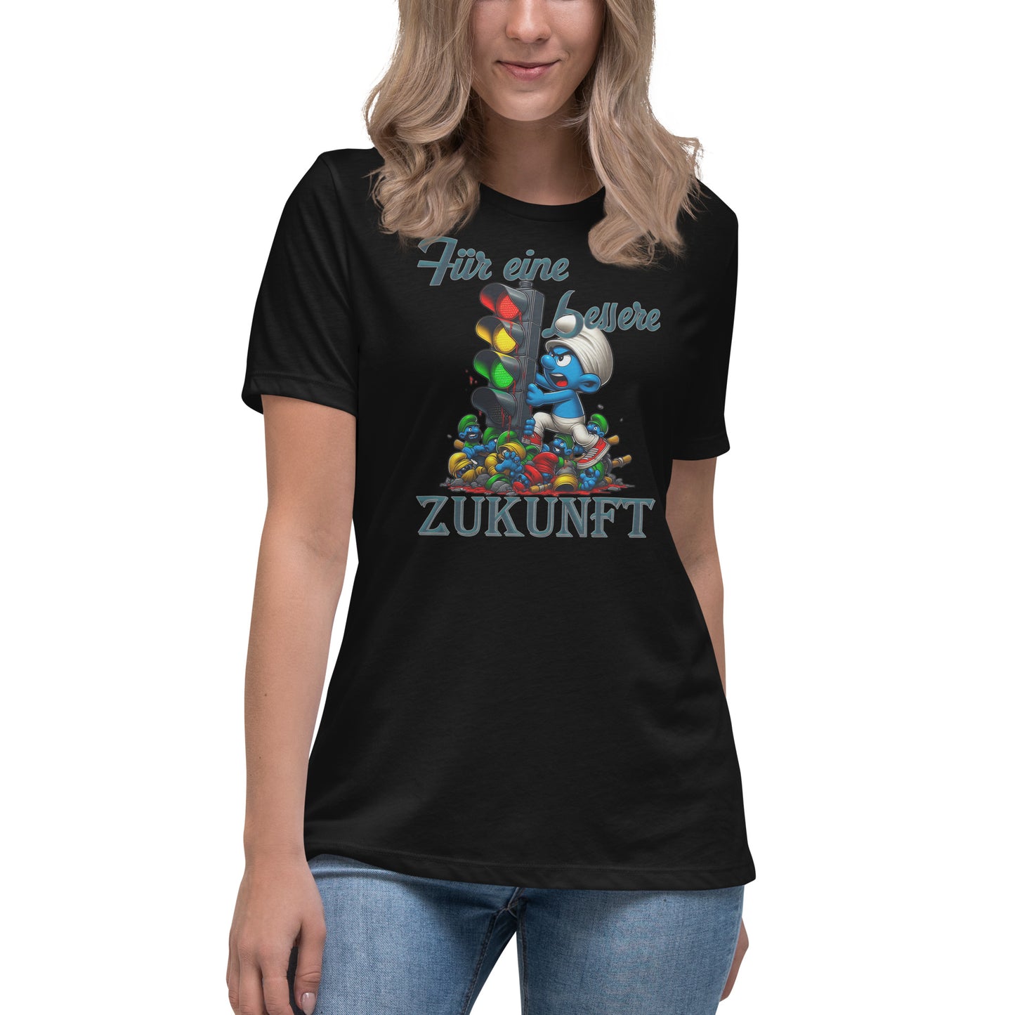 Für eine bessere Zukunft - Damen-T-Shirt