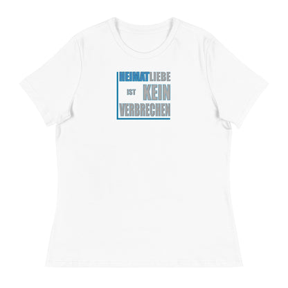 Heimatliebe ist kein Verbrechen Nr.3 - Damen-T-Shirt