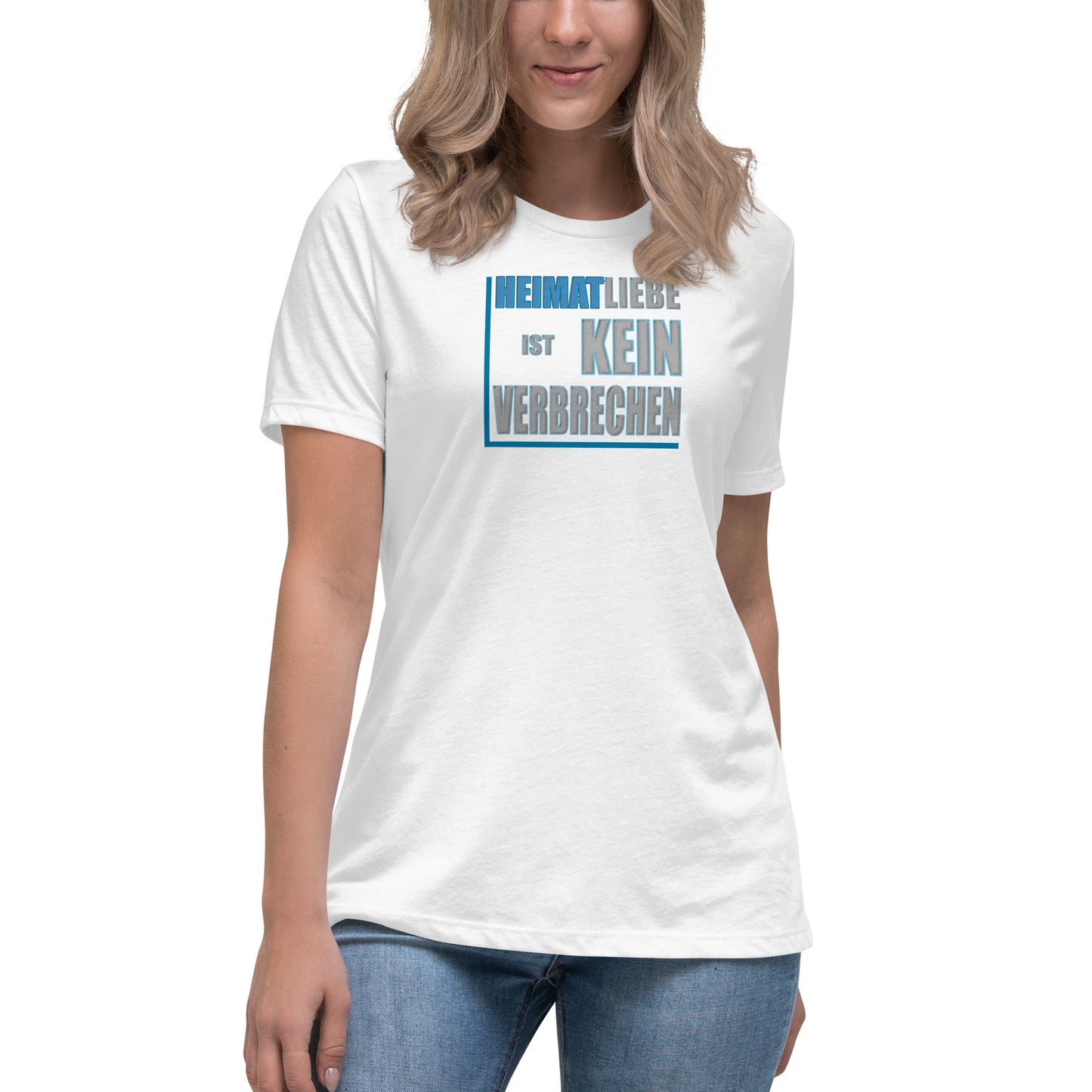 Heimatliebe ist kein Verbrechen Nr.3 - Damen-T-Shirt