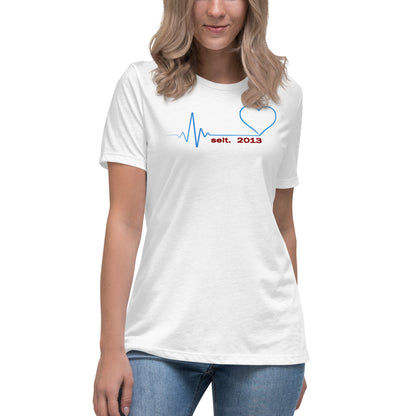 Herzschlag Damen-T-Shirt